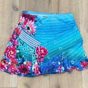 LUCKY IN LOVE TENNIS SKIRT